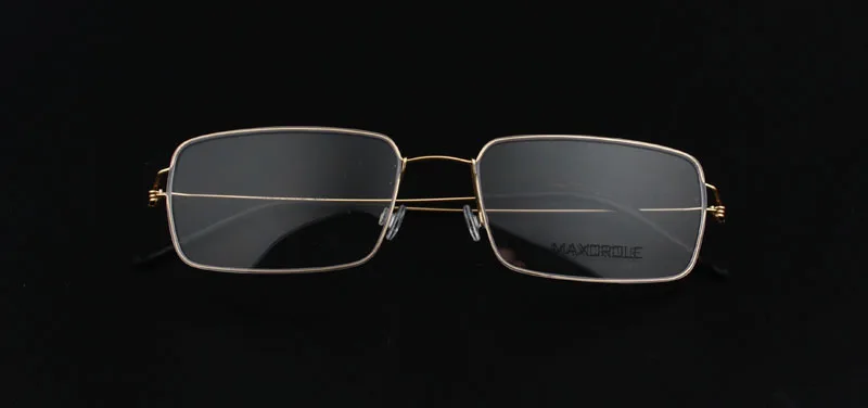 Тонкий ультра легкий квадратный титан очки, мужские для женщин Роскошные модные дизайн рецепт близорукость оптика Óculos де Грау