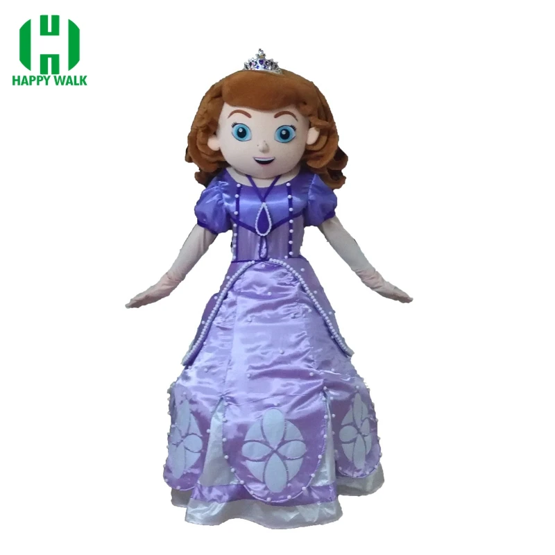 

Brand New Design Adult Princess Sofia Mascot Costume Adult Sofia Halloween Christmas Cosplay Mascot Costume