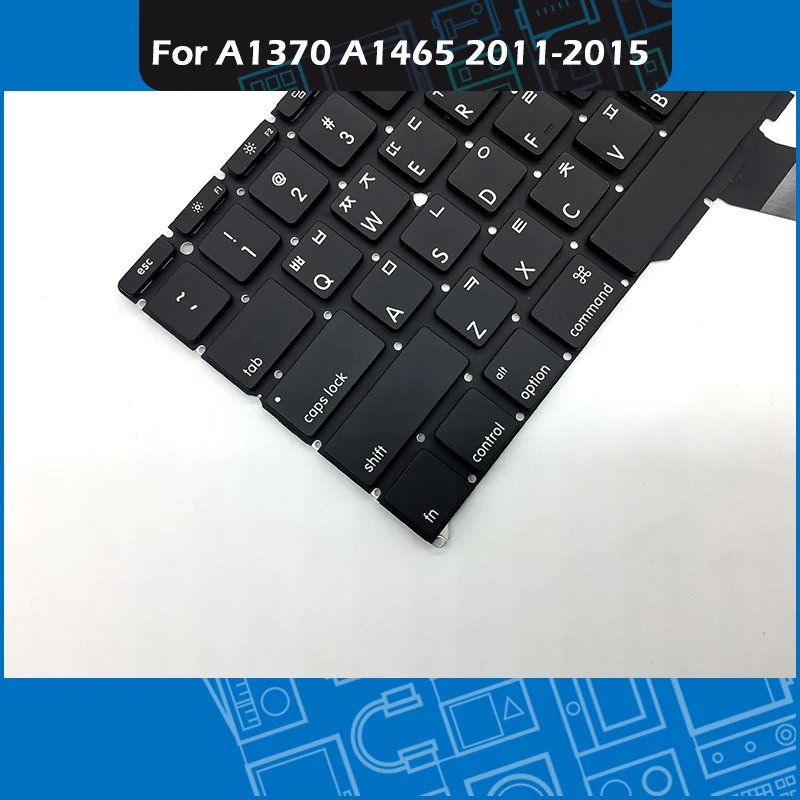  2011-2015 Year A1370 A1465 Keyboard KR Korean Layout for Macbook Air 11-inch Korean standard Replac