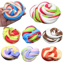 HIINST многоцветные высокого качества пушистые Floam Slime 30