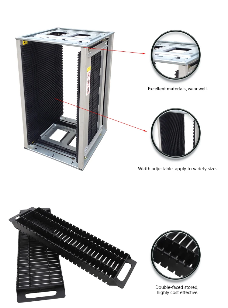 magazine rack for PCB used in loader and unloader ZB50J