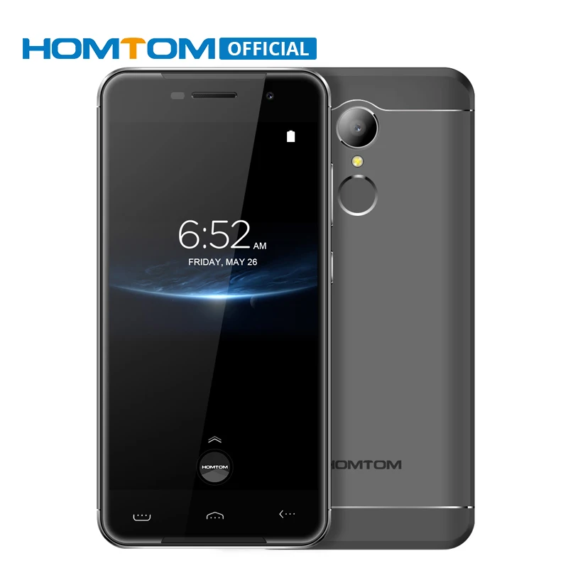 Original HOMTOM HT37 PRO Fingerprint Smartphone MTK6737