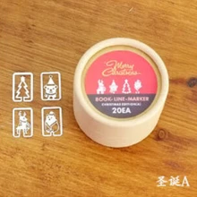 Коробка упакованная Рождественская Закладка, мини-металлическая Рождественская книжная Закладка в качестве рождественской книги маркер для чтения аксессуар