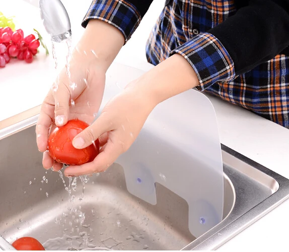

3pcs/set Water Splash Blocker for sink baffle board Water Fender with removable suck for washing vegetable & dish Kitchen Tools