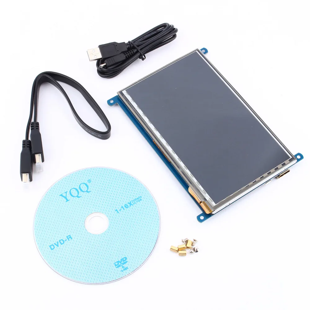 

1026x600 HDMI Capacitive 7" Touch Screen LCD Monitor w/ LED Backlight For Raspberry Pi B+/Pi2