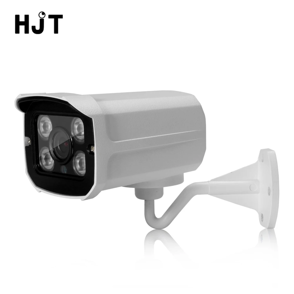 HJT 5.0MP H.264/H.265 IP Camera Built-in Network P2P 4IR Night vision Outdoor Security Remote view ONVIF 2.4 Metal Waterproof HJT 5.0MP H.264/H.265 IP Camera Built-in Network P2P 4IR Night vision Outdoor Security Remote view ONVIF 2.4 Metal Waterproof