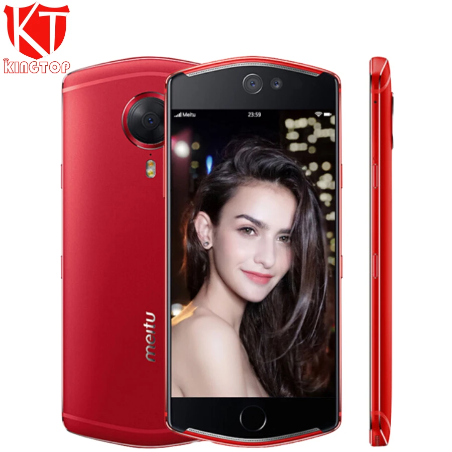 Оригинальный Meitu T8S камера телефон 4 Гб ram 128 ГБ rom MT6797X Deca Core 5 2 дюймов Android 7 0 двойная