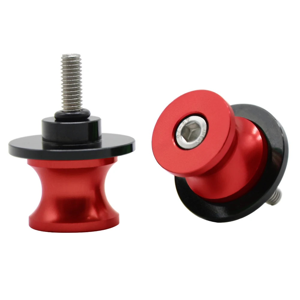 10MM Red Мотоцикл с ЧПУ Маятник стойка для катушек винты слайдер для KAWASAKI Versys 650 Versys650 Versys1000 Versys 1000 ER6N Z800 Z1000 Z900 - Цвет: 10MM Red
