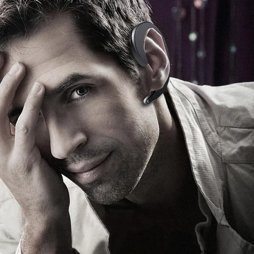 Bluetooth наушники с костной проводимостью беспроводные спортивные гарнитура