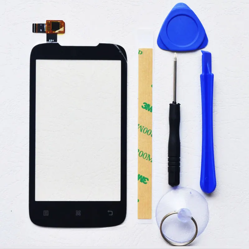 

BINYEAE 4.0''Touch Screen For Lenovo A369 A369i Digitizer Touch Panel Glass Sensor Free Tools+Adhesive A369 Replacement Part
