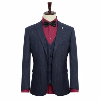 

2020 Spring New Men's Casual Suit Wedding Evening Dress Jacket Blue Stripes Blazer Male Big Size Clothes 6XL 7XL 8XL 9XL