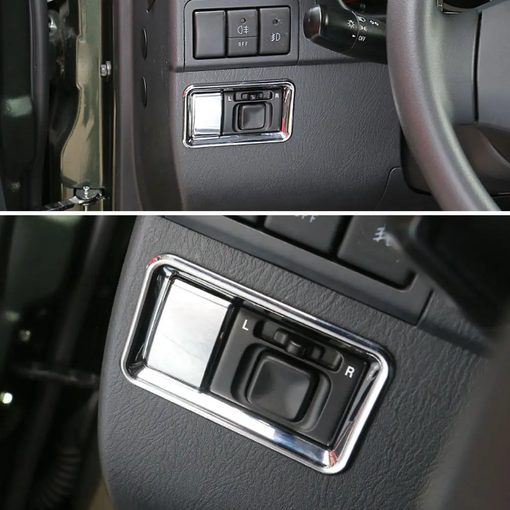 Achteruitkijkspiegel Schakelaar Knop Aanpassen Cover Trim Interieur ... Achteruitkijkspiegel Schakelaar Knop Aanpassen Cover Trim Interieur ...