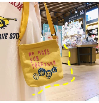 

New Fashion Hot Lady Canvas Handbag Small bag Single Shoulder Bag Messenger Bags Women Bucket Bag Designer Fashion Preppy Style