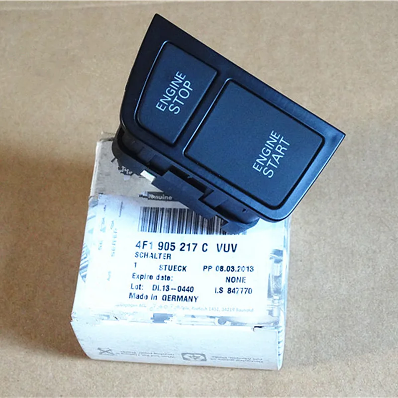 2005 2008 кнопка запуска двигателя хромированный переключатель для AUDI A6 C6 4F1 905 217 B