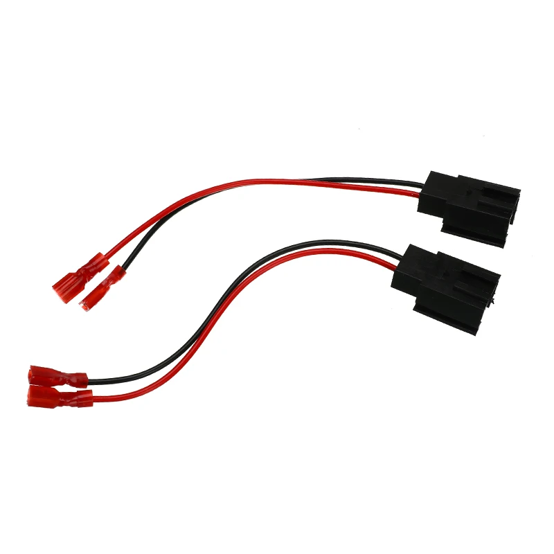 

2x Speaker Cable Adaptor Plug Connectors Wire For Peugeot 206 for Citroen C2 PC2-821 1999-2015