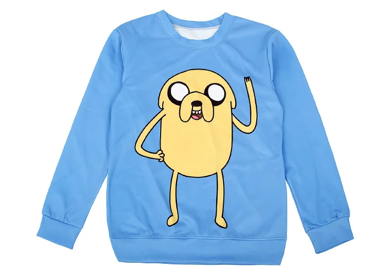 Z Meili Animate Ropa Adventure Time Kawaii Sudadera Jake El