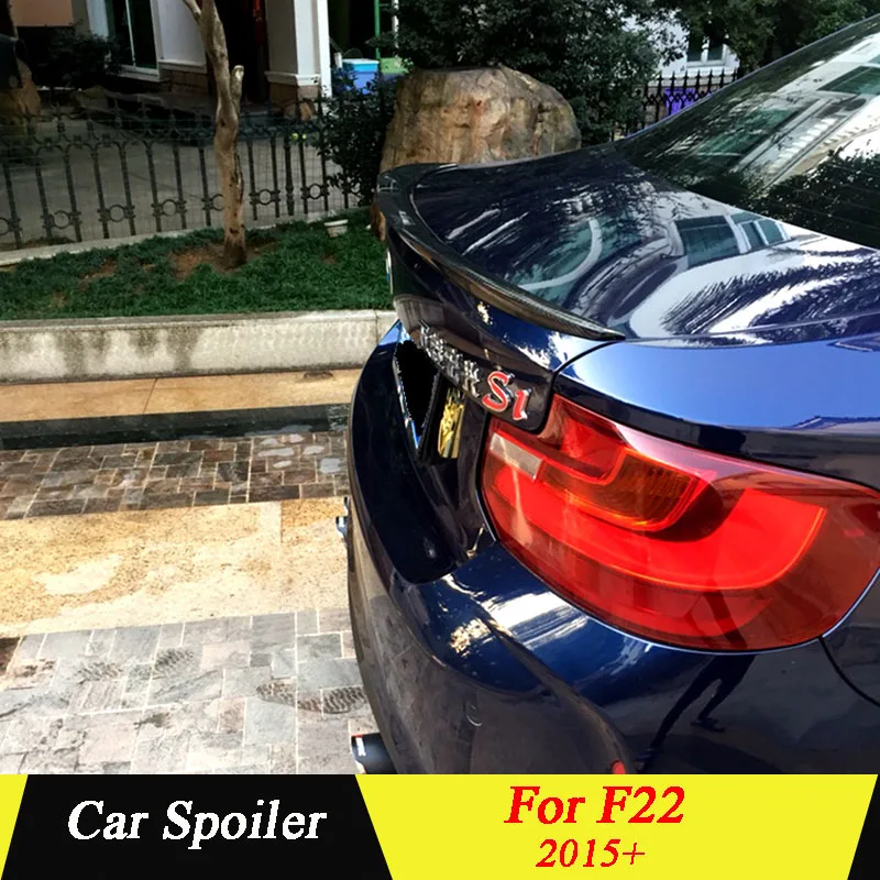 

For BMW 2 Series F22 Coupe High Quality Carbon Fiber M4 Style Car Rear Trunk Wing Spoiler 2015 2016 2017 2018