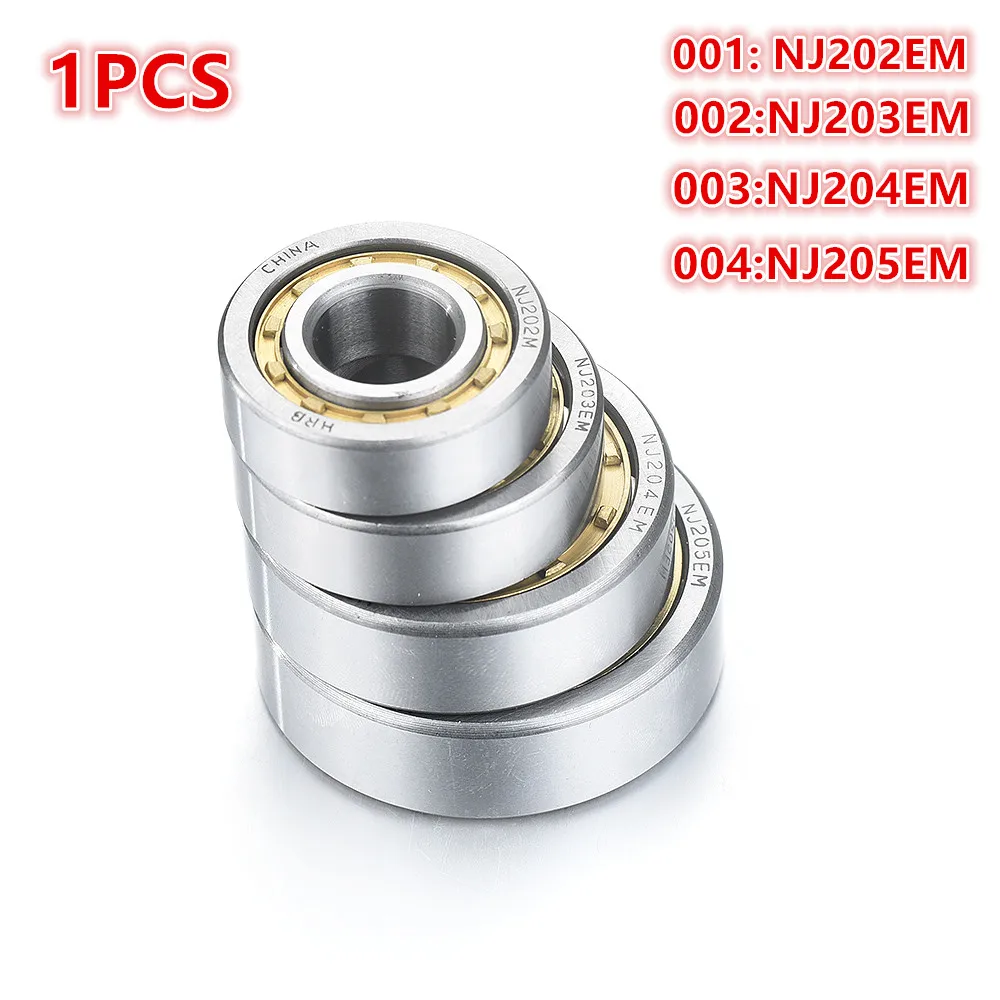 Universal 1pcs Cylindrical Roller Bearings Silver Tone Bearing Steel