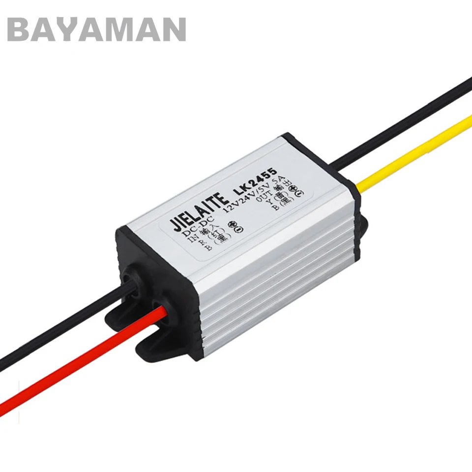 

1pc High Quality DC12-40V To DC 3.3V 3.7V 4.2V 5V 6V 7.5V 9V 12V5A Step Down Power Adapter Supply Converter Regulator Buck Modul