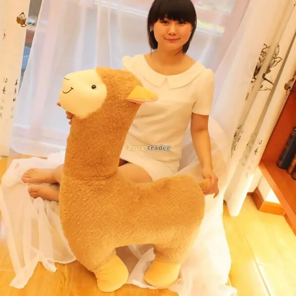 Fancytrader 35'' 90cm Huge Soft Stuffed Lovely Plush Alpaca, 4 Colors Available, Free Shipping FT50501 (10)