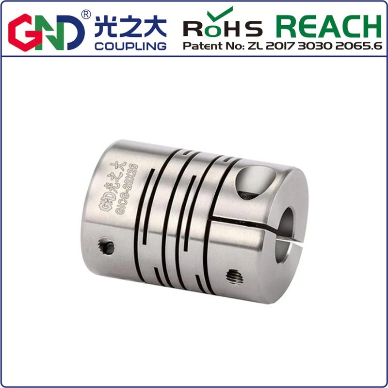 GICG нержавеющая сталь параллельная линия плотно серии муфта GND группа GICG-D12XL18.5 d1 d2: 2/3/4/5/6 мм