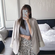 Mishow Женский костюмный пиджак Женские формальные свободные куртки Пальто для офисной леди Женские Пальто MX19A6101