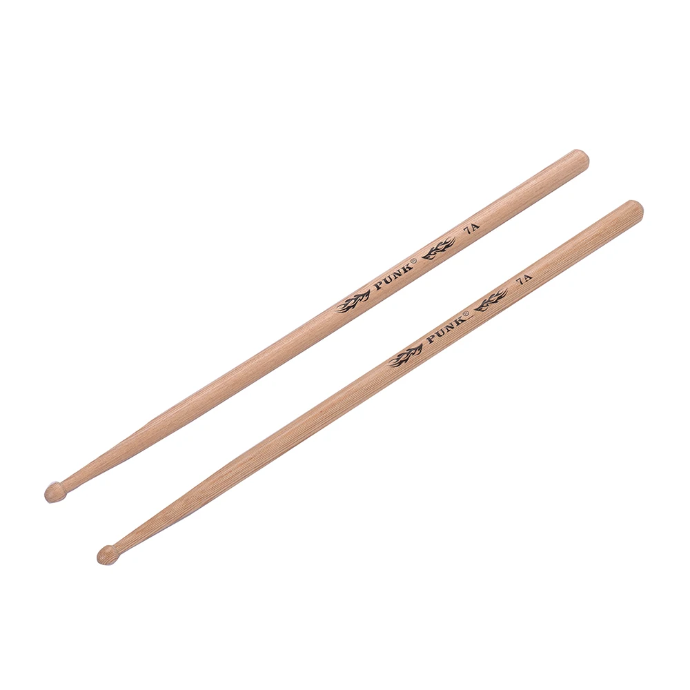 One Pair 5A/ 5B/ 7A Drumstick Wooden Drumsticks Drum Sticks Ash Wood