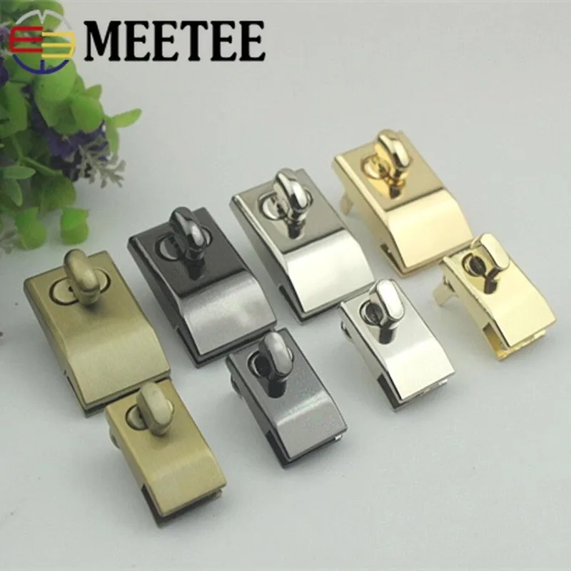 5/10 шт. металлические застежки Meetee застежка с защелкой для кошелька сделай сам