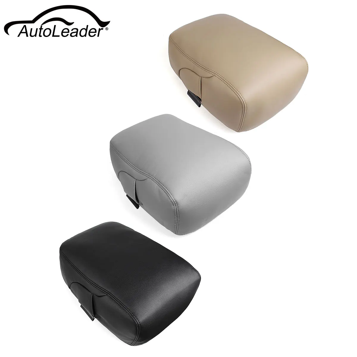 

Leather Center Console Lid Armrest Cover For chevrolet for Silverado Tahoe Sierra 2007 2008 2009 2010 2011 2012 2013 case