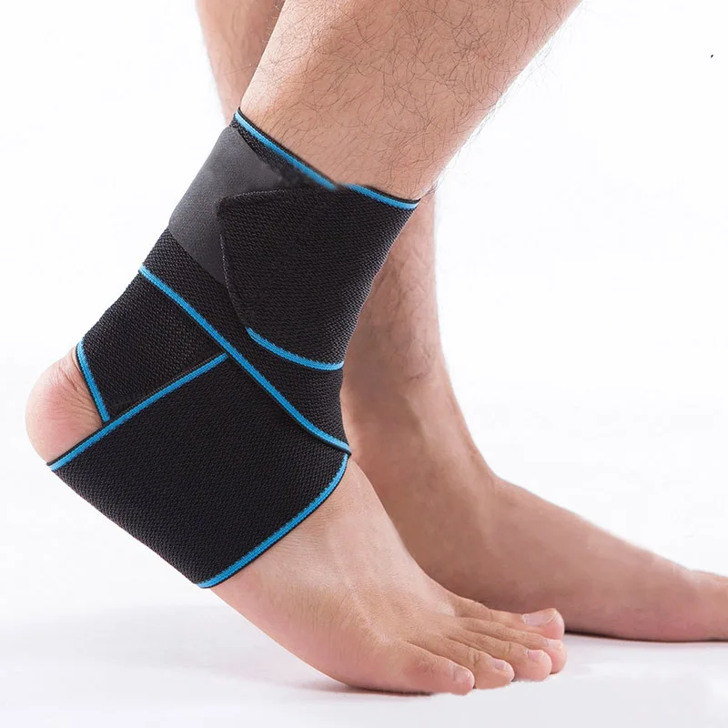 1pcs Ankle Foot Compression Wrap Bandage Brace Support Foot Strap