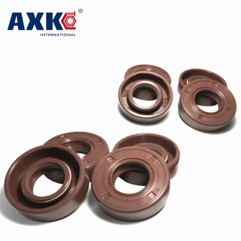 

AXK 1PCS 42x72x8/12 42.5x65x9 Viton FKM Fluorine Rubber Spring Two Lip TC Ring Gasket Radial Shaft Skeleton Oil Seal