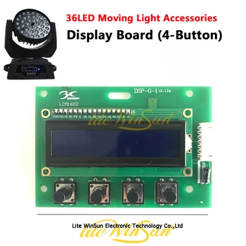 

Display Board 4-Button for 36LED Moving Head Lighting 36*10W RGBW RGBWA RGBWA UV Accessories