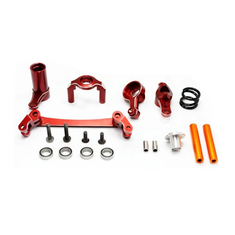 CNC сплав рулевого управления Bellcrank комплект для 1/10 Axial Yeti XL 90032 90038 RC скалолазания