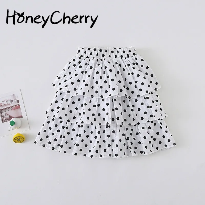 

New Girl Skirt With High Waist Point And Cake Layer By Girls Skirt Summer Children 2019 Baby Girl Clothes