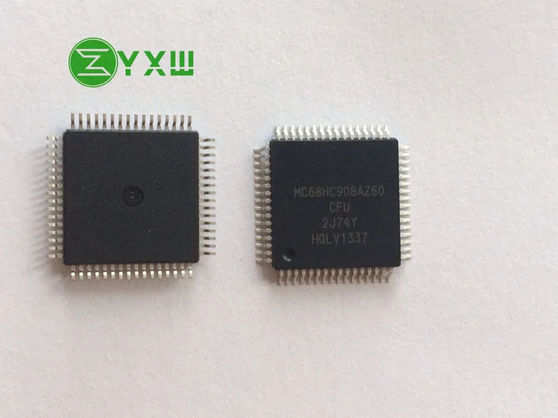 Free Shipping MC68HC908AZ60CFU 2J74Y MC68HC908AZ60 MC68HC908 64 QFP 100 ...