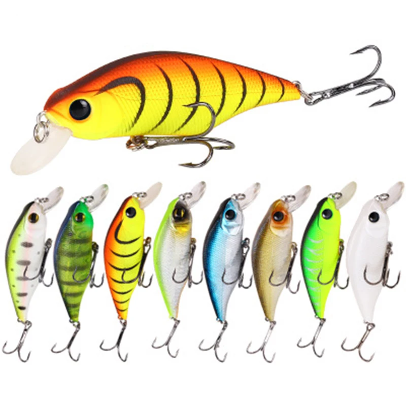 8 5 см/13 4 г жесткая Рыболовная Приманка Minnow приманки Topwater плавающие воблеры