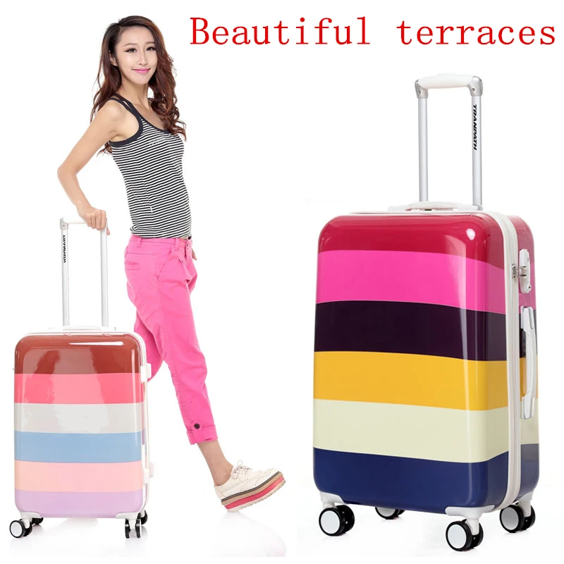 ColorfulluggageLargecapacitytravelsuitcaseWomenandmenluggage