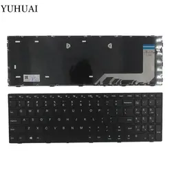 Новая клавиатура США для lenovo ideaPad 110-15ISK нам Клавиатура ноутбука нет подсветкой с рамкой