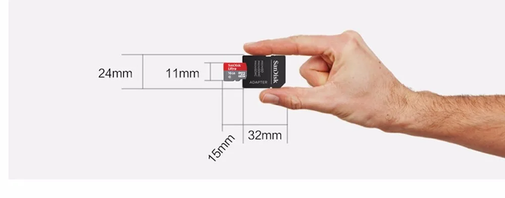 SanDisk micro SD карта 64 ГБ 32 ГБ 16 ГБ 128 Гб карта памяти+ 4 в 1 type-c/Lightning/Micro USB/USB 2,0 кардридер для iphone