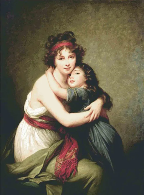

Mother and daughter hugging Handmade Needlework Embroidery DIY DMC Cross Stitch Kits Crafts 14CT Unprinted Home decor wall Arts