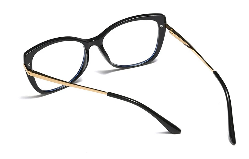 TR90 Retro Cat Eye Glasses Frames Men Women Optical Fashion Computer Glasses 45847