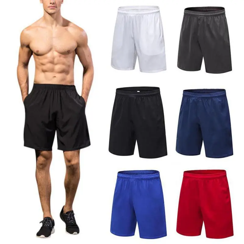 Дышащие быстросохнущие фитнес баскетбольные шорты для бега летние мужские спортивные беговые шорты Беговая одежда