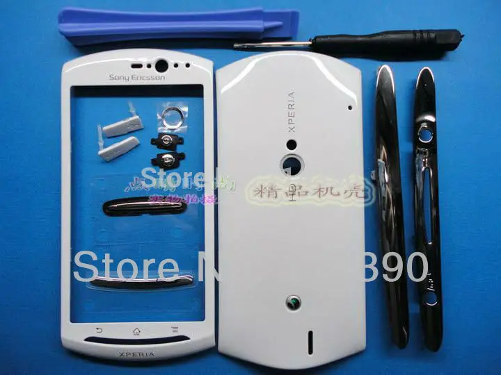 Полное покрытие батареи Крышка клавиатуры Корпус для sony Ericsson Xperia NEO V MT11i MT15 MT15I