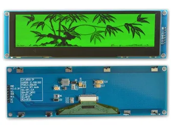 

5.5 inch 7P SPI Green OLED Screen Module SSD1322 Drive IC 256*64 (Support 16 Grayscale) 3.3V