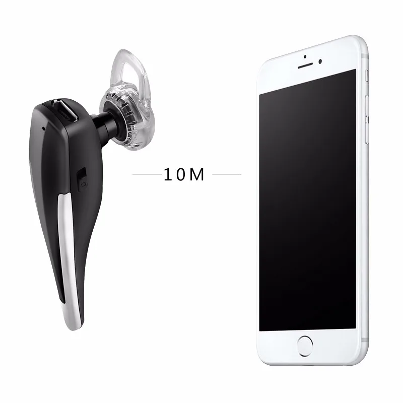 Mini Ear Hook Bluetooth Wireless Hands free Sport Headset Earphone for iPhone 6 6s 7 Samsung Huawei Sadoun.com