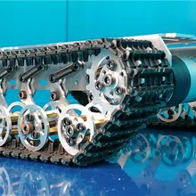 Смарт Танк дно гусеничное шасси Демпфирование для DIY робот