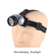 Microblading фара микроблейдинг бровей Мастер Рабочий инструмент регулируемая светодиодная лампа аксессуары для микроволокна