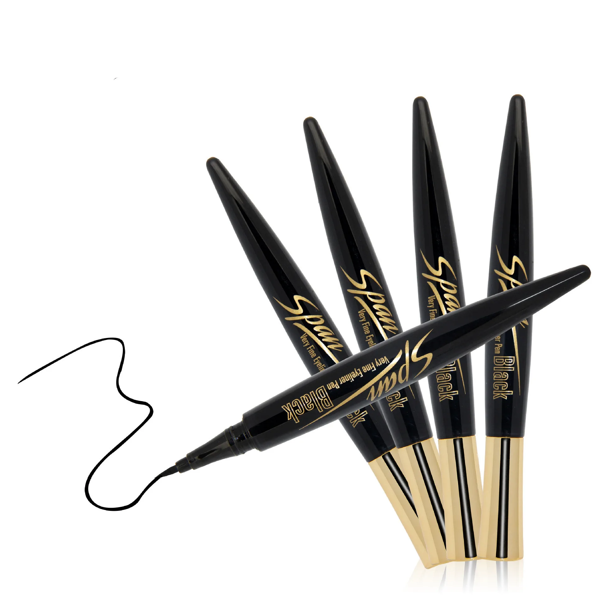 

Clear And Supple Waterproof Eyeliner Pen Water-soluble Eyeliner Quick-drying Does Not Smudge Hard-head Makeup