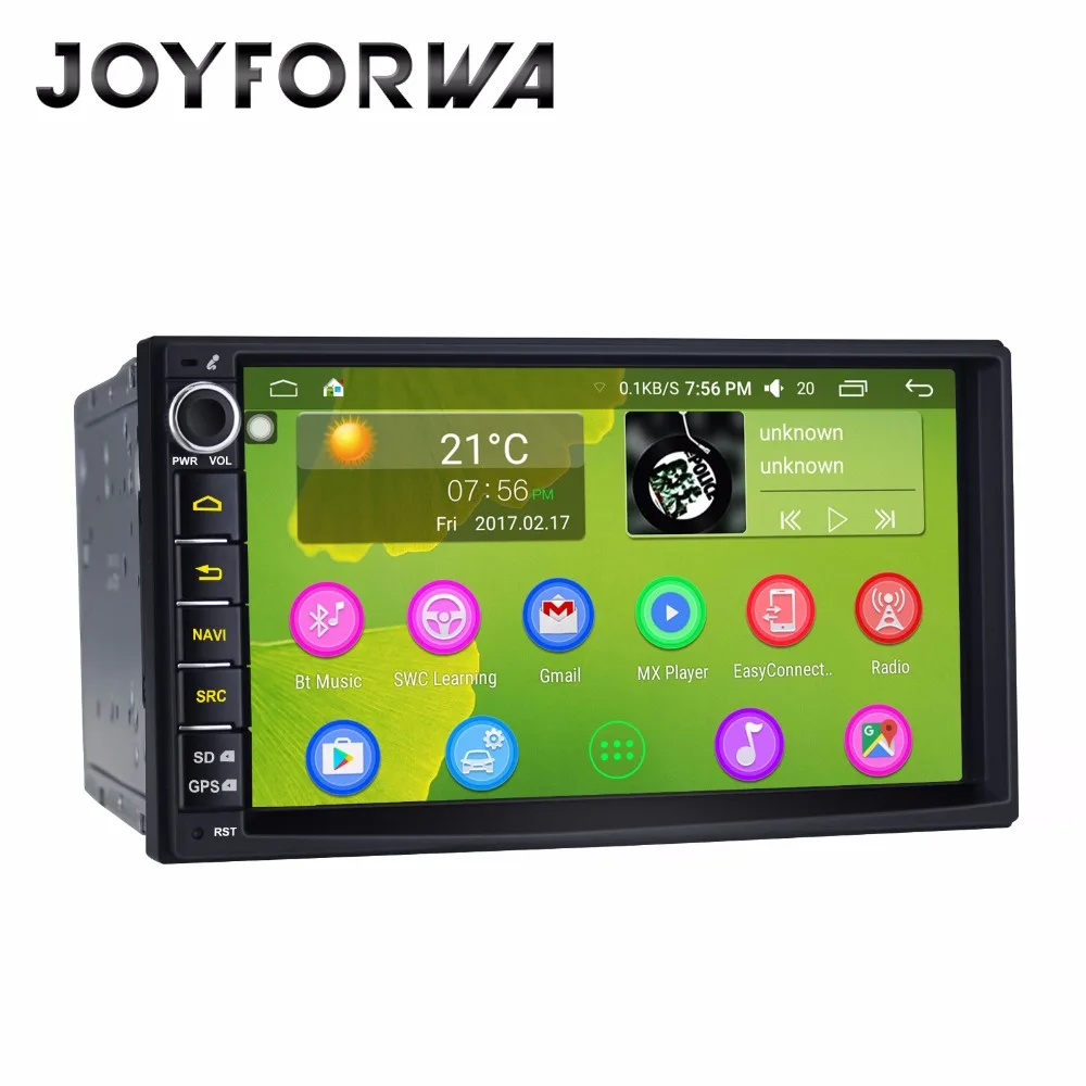 JOYFORWA двойной 2 din Android 6 0 Автомобиль Радио 7 &quotстерео Мультимедиа Авто HD Поддержка