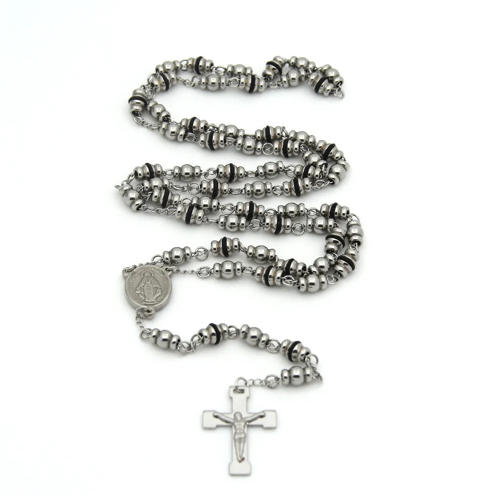 2015 Hot Men Cross Necklace Free shipping stainless steel Necklace Top Quality Necklace & Pendant Cool Men Cross Jewlery